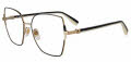 Furla VFU726 Rose Gold Black (0301) Eyeglasses - Color Image