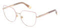 Furla VFU673 Shiny Red Gold w/coloured (0E59) Eyeglasses - Color Image