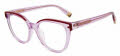 Furla VFU681 Shiny Lilac (0P52) Eyeglasses - Color Image