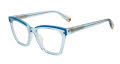 Furla VFU682 Shiny transparent Azure (06N1) Eyeglasses - Color Image