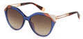 Furla SFU683 Transparent Blue (06NA) Sunglasses - Color Image