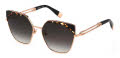 Furla SFU690V Shiny Rose Gold (300Y) Sunglasses - Color Image