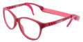 Gizmo Rubber GZ 1014 Rose (RO) Eyeglasses - Color Image