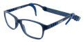 Gizmo Rubber GZ 1015 Navy (NVY) Eyeglasses - Color Image