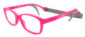 Gizmo Rubber GZ 1012 Hot Pink Eyeglasses - Color Image