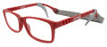 Gizmo Rubber GZ 1013 Cardinal Red Eyeglasses - Color Image