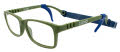 Gizmo Rubber GZ 1013 Olive Eyeglasses - Color Image