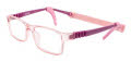 Gizmo Rubber GZ 2004 Light Pink (LPNK) Eyeglasses - Color Image