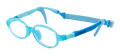 Gizmo Rubber GZ 3002 Light Blue Eyeglasses - Color Image
