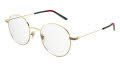Gucci GG1054OK Shiny Endura Gold (002) Eyeglasses - Color Image