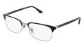 Gucci GG0131O Blue-Havana (003) Eyeglasses - Color Image
