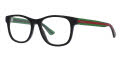 Gucci GG0004ON Black-Green (002) Eyeglasses - Color Image