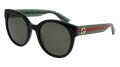 Gucci GG0035SN Black-Green / Green Lens (002) Sunglasses - Color Image