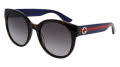 Gucci GG0035SN Havana-Blue / Gradient Brown Lens (004) Sunglasses - Color Image