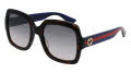 Gucci GG0036SN Havana-Blue / Gradient Brown Lens (004) Sunglasses - Color Image