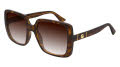 Gucci GG0632S Havana / Brown Gradient Lens (002) Sunglasses - Color Image