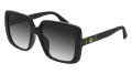 Gucci GG0632SA - Alternate Fit Black / Grey Gradient Lens (001) Sunglasses - Color Image