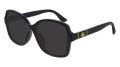 Gucci GG0765SA - Alternate Fit Black / Grey Lens (002) Sunglasses - Color Image