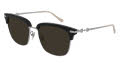 Gucci GG0918S Black-Silver / Brown Lens (001) Sunglasses - Color Image