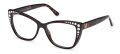 Guess GM50000 Dark Havana (052) Eyeglasses - Color Image