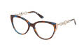 Guess GM50006 Blue / Havana (092) Eyeglasses - Color Image