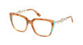 Guess GM50007 Light Brown / Havana (056) Eyeglasses - Color Image