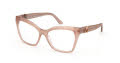 Guess GM50009 Shiny Beige (057) Eyeglasses - Color Image