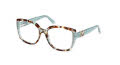Guess GM50012 Turquoise/Havana (089) Eyeglasses - Color Image
