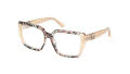 Guess GM50013 Beige Brown/Havana (059) Eyeglasses - Color Image
