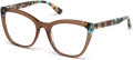 Guess GU2674 Shiny Light Brown (045) Eyeglasses - Color Image
