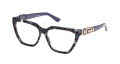 Guess GU2985 Grey / Havana / Shiny Grey (020) Eyeglasses - Color Image