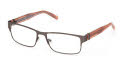 Guess GU50082 Matte Dark Nickeltin (007) Eyeglasses - Color Image
