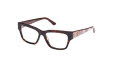 Guess GU50126 Dark Havana (052) Eyeglasses - Color Image