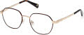 Guess GU5222 Dark Havana (052) Eyeglasses - Color Image