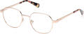 Guess GU5222 Shiny Rose Gold (028) Eyeglasses - Color Image