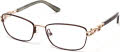 Guess GU2687 Matte Dark Brown (049) Eyeglasses - Color Image