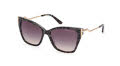 Guess GM0833 Grey / Havana / Shiny Pale Gold (20B) Sunglasses - Color Image