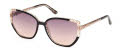 Guess GU7882 Shiny Black / Gradient Or Mirror Violet (01Z) Sunglasses - Color Image