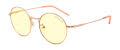 Gunnar Ellipse Rose Gold / Amber Lens (ELL-10701) Eyeglasses - Color Image
