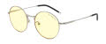 Gunnar Ellipse Silver / Amber Lens (ELL-11001) Eyeglasses - Color Image