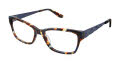 GX by Gwen Stefani GX041 LILIAS Navy Tortoise (NAV) Eyeglasses - Color Image