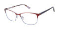 GX by Gwen Stefani GX066 Burgundy (BUR) Eyeglasses - Color Image