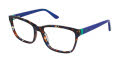 GX by Gwen Stefani GX005 SUVI Navy Tortoise (NAV) Eyeglasses - Color Image