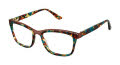 GX by Gwen Stefani GX035 BRIN Teal Tortoise (TEA) Eyeglasses - Color Image