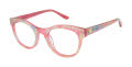 GX by Gwen Stefani Kids GX827 Pink Glitter Tie Dye (PNK) Eyeglasses - Color Image