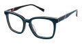 GX by Gwen Stefani GX098 Teal (TEA) Eyeglasses - Color Image
