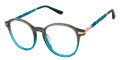 GX by Gwen Stefani Kids GX844 Teal Glitter Fade - TEA Eyeglasses - Color Image