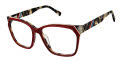 GX by Gwen Stefani GX096 Burgundy - BUR Eyeglasses - Color Image