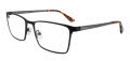 Hackett HEK 1271 Matte Black (002) Eyeglasses - Color Image