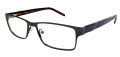 Hackett HEK 1091 Dark Gunmetal (91) Eyeglasses - Color Image